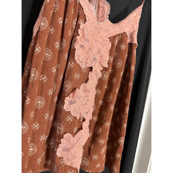 Buckle Gimmicks Lace Trim Cami Tank Small Boho‎ Hippie Festival Romantic - Picture 2 of 7